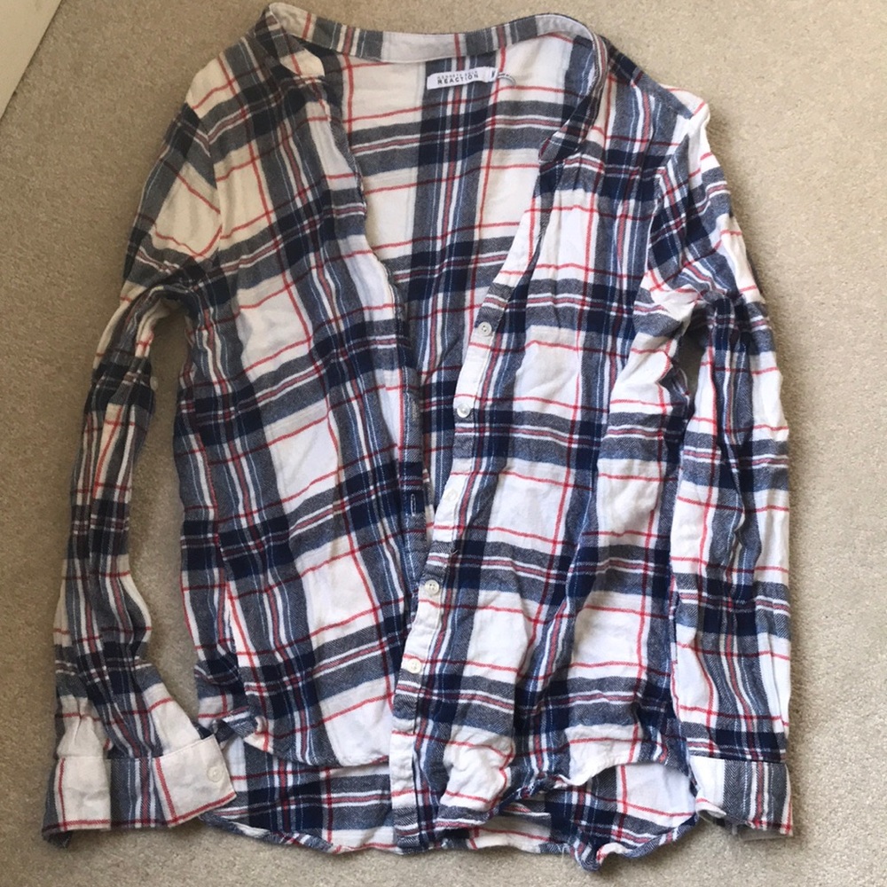 Plaid Shirt Kenneth Cole Reaction